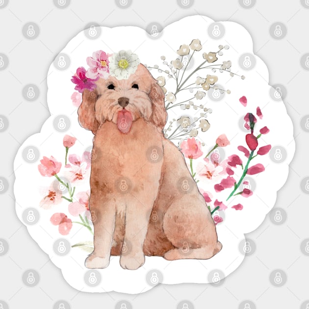 Floral Doodle Sticker by TrapperWeasel